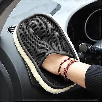 car-cleaning-woolen-glove Car Cleaning Woolen Glove