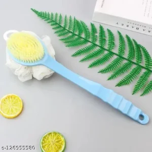 Long Handle Bath Brush and Sponge