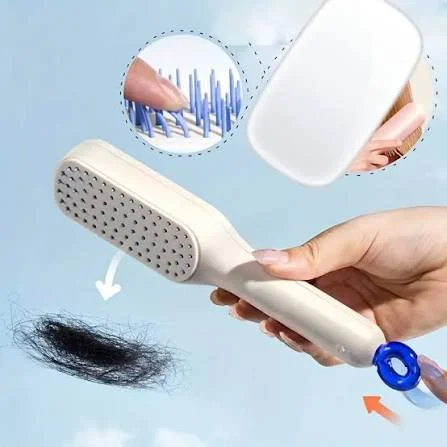 self-cleaning-hair-brush Self Cleaning Hair Brush