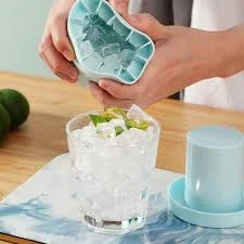Silicone Ice Cube Bucket