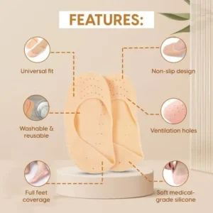 Silicone Moisturizing Socks