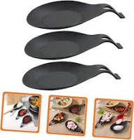 Silicone Spoon Rest Holder – Heat Resistant Kitchen Utensil Holder