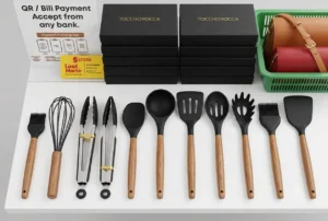11 Pcs Silicone Kitchen Utensils Set
